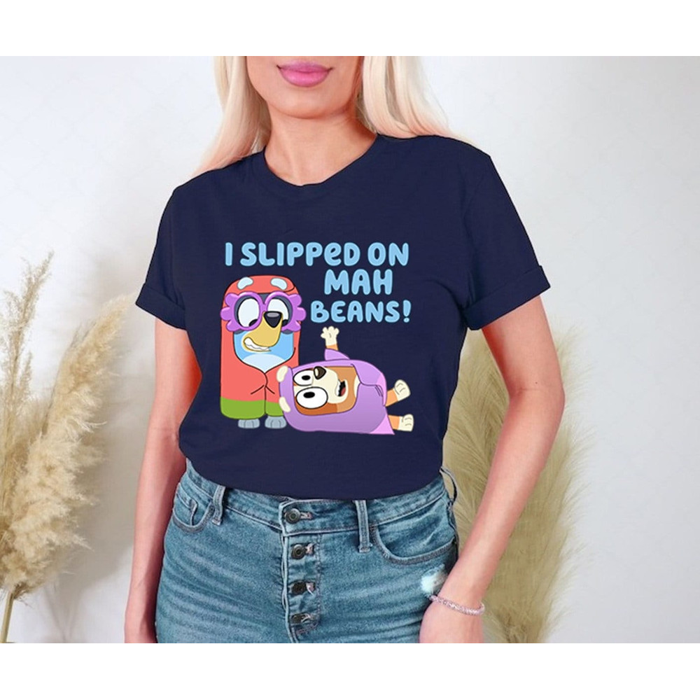 I Slipped On Mah Beans! Hoodie, Bluey Dad Hoodie, Bluey Mom Sweatshirt, Bluey Birthday Hoodie, Bluey Bingo Sweatshirt, Bluey Sweatshirt.jpg