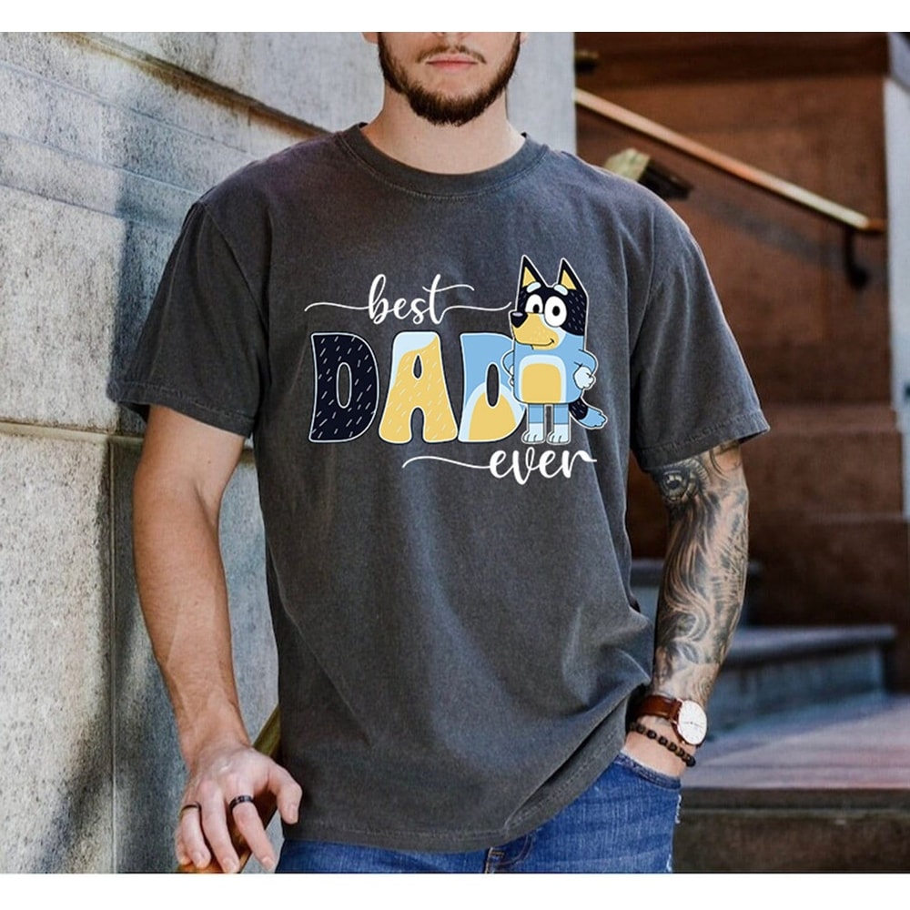 Bluey Best Dad Ever Shirt Bluey Cool Dad Club Shirt Bandit Cool Dad Club Tshirt Bluey Bandit Shirt Dad Bluey Shirt Bluey Family Tee.jpg