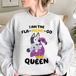 im the flamingo queen muffin shirt, funny muffin shirt, muffin shirt, muffin t-shirt, bluey birthda