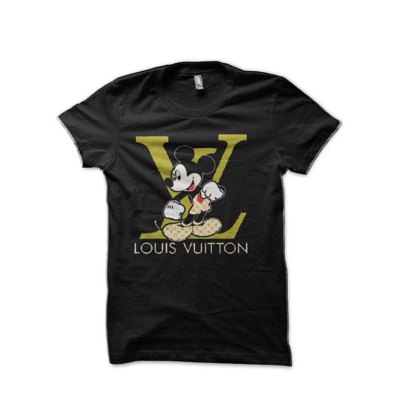 Louis Vuitton Bart Simpson White Half Sleeve T-Shirt.jpg