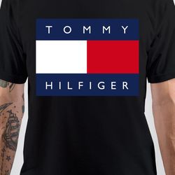 tommy hilfiger black t-shirt