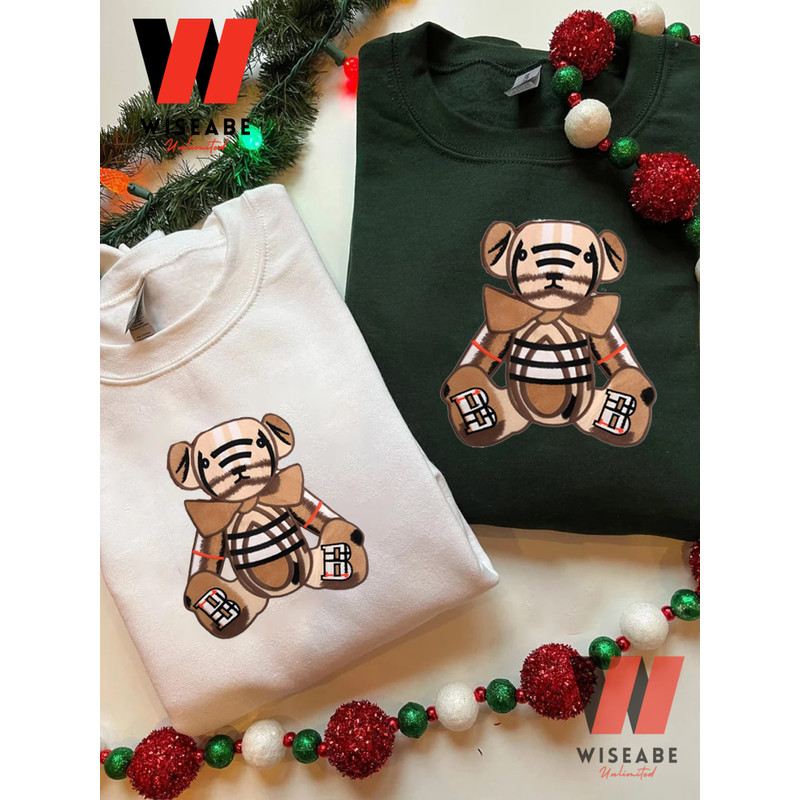 Cheap Burberry Bear Embroidered Shirt, Burberry Inspired Shirt - Wiseabe Apparels.jpg