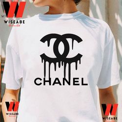 dripping chanel logo shirt, unique gifts for mom