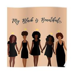 my black is beautiful svg, black girl svg, black woman svg, black queen svg, black is beautiful, afro girl svg, afro wom