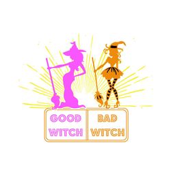 halloween good witch bad witch svg, halloween svg, good witch svg, bad witch svg, witch svg, halloween witch svg, funny