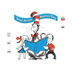 read across america day, reading festival, seuss hat, book, reading sublimation, reading week, book svg, dr seuss fabric