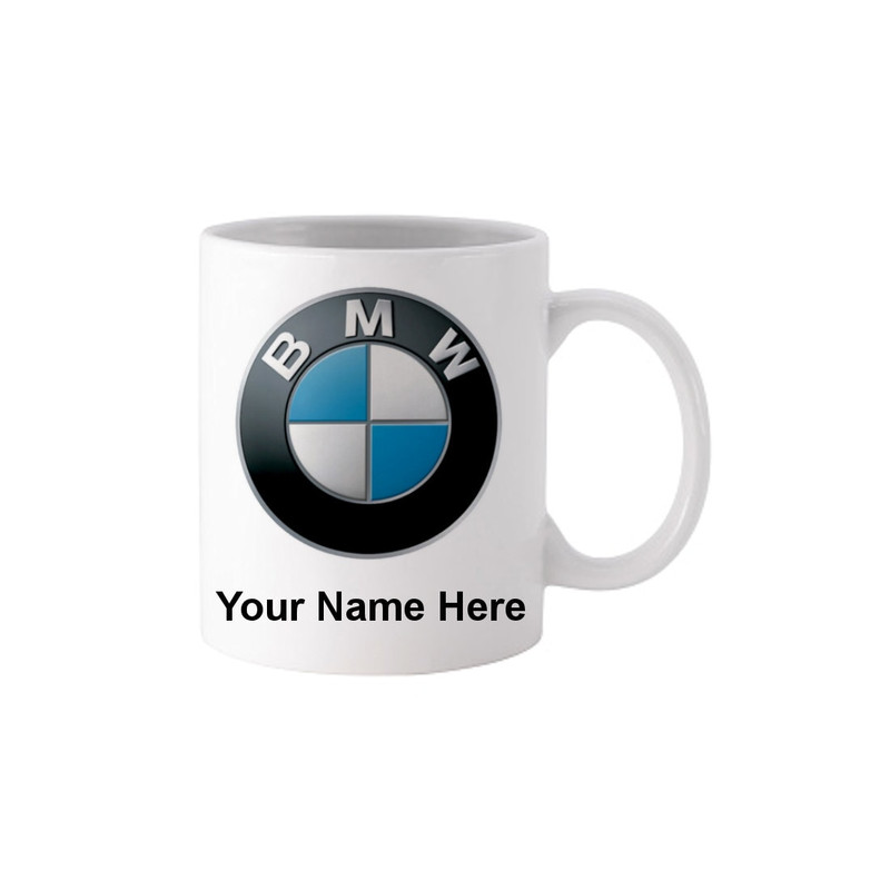 BMW Car Mug Personalized Your Name Gift Dad Father Son Friend - Novelty Funny Anniversary Birthday Present, 11 Oz White Coffee Tea Mug Cup.jpg