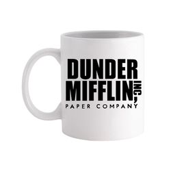 dunder miflin paper company inc. the office tv show - novelty cute funny anniversary birthday present