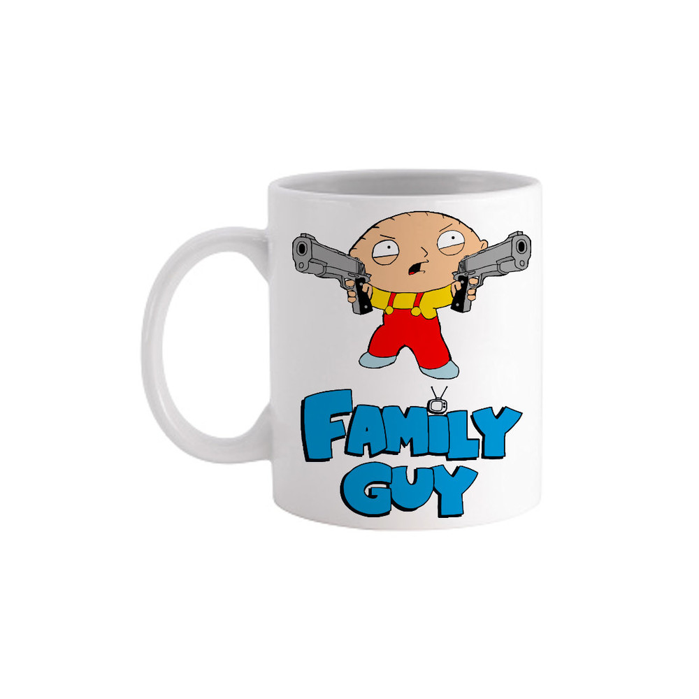 Family Guy Stewie Tv Show Inspired - Novelty Cute Funny Anniversary Birthday Present, 11 - 15 Oz White Coffee Tea Mug Cup.jpg