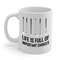 Life Is Full Of Important Choices Golf - Funny Anniversary Birthday Present - 11 Oz White Coffee Tea Mug Cup.jpg