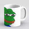 Pepe Peepo The Frog Happy Sad Satisfied Great Meme - Novelty Cute Funny Anniversary Birthday Present, 11 - 15 Oz White Coffee Tea Mug Cup.jpg