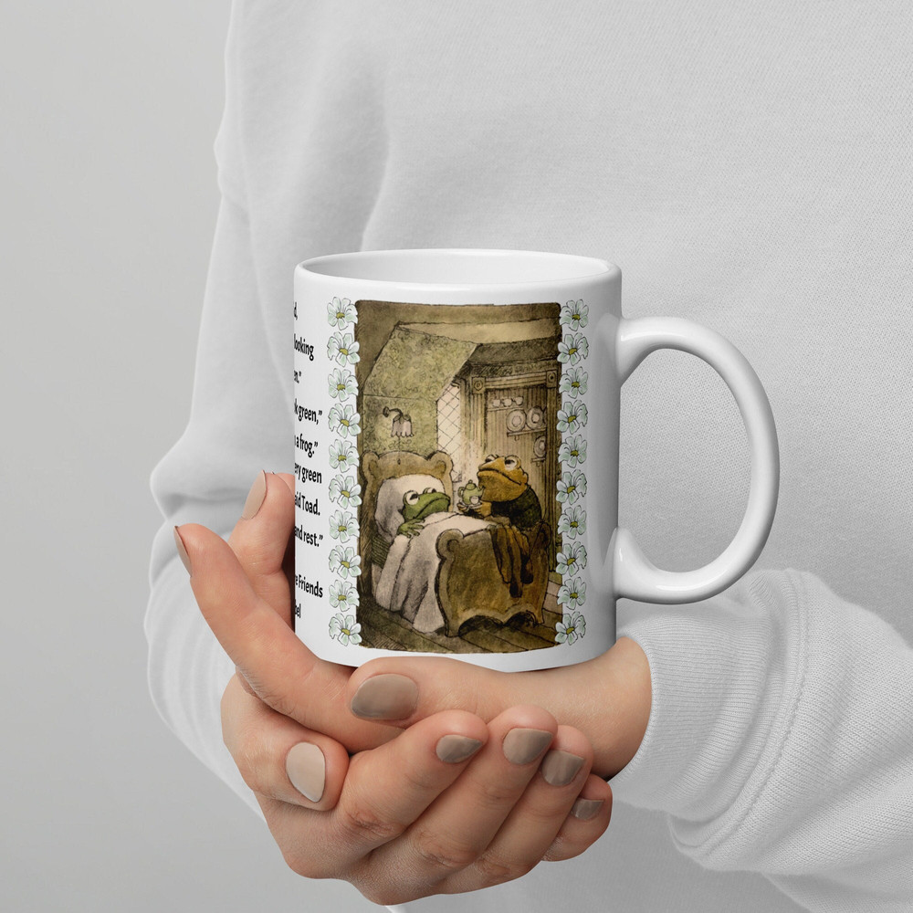 Frog Mug Toad Mug Frog and Toad are Friends Frog Gift for Friends Mug for Friends FairycoreGoblincore Mug Cottagecore Mug Garden Mug.jpg