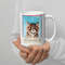 Louis Wain Mug Cat Mug Coffee Mug Art Large Mug Artist Coffee Mug Artist Gift Vintage Art Naive Art Cat Lover Funny MugTasse Fine Art.jpg