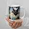 Salvador Dali Style Black Cat Mug, Artist GiftMug, Art Teacher GiftMug, Painter Present, Artistic Present, Painting Mug, Fine Art 1.jpg