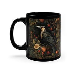 william morris pecker mug vintage pecker cottagecore goblincore mug william morris inspired gift william morris artprint