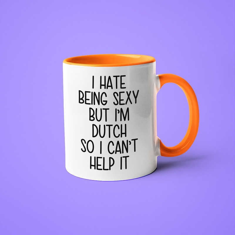 I'm Dutch I Can't Help It Mug, Funny Gift For Dutch, Dutch Friend Gift, Dutch Wife Gift, Dutch Husband Gift, Funny Dutch Mug 1.jpg