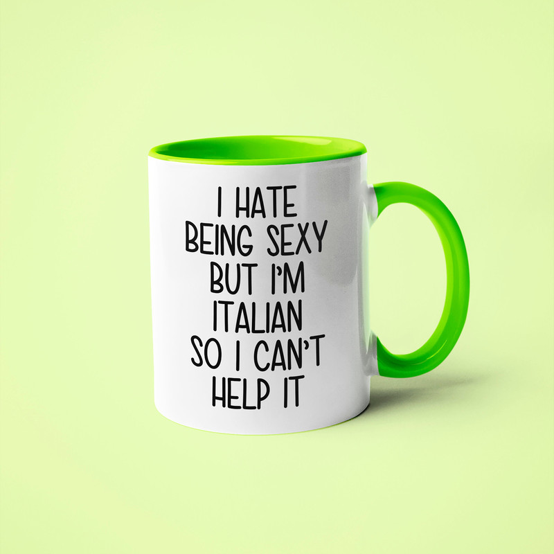 I'm Italian I Can't Help It Mug, Funny Gift For Italian, Italian Friend Gift, Italian Wife Gift, Italian Husband Gift, Funny Italian Mug.jpg