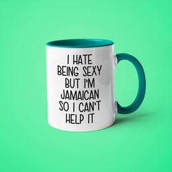 i m jamaican i can t help it mug, funny gift for jamaican, jamaican friend gift, jamaican wife gift, jamaican husband gi