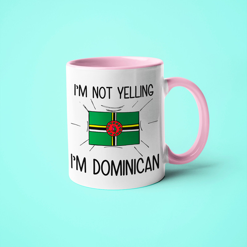 I'm Not Yelling I'm Dominican Mug, Dominican Gift Idea, Gift For Dominican, Dominican Gift, Dominican Mom Gift, Dominican Dad Gift 1.jpg