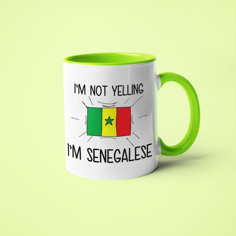 I'm Not Yelling I'm Senegalese Mug, Senegalese Gift Idea, Gift For Senegalese, Senegalese Mom Gift, Senegales Dad Gift, Senegalese Present.jpg