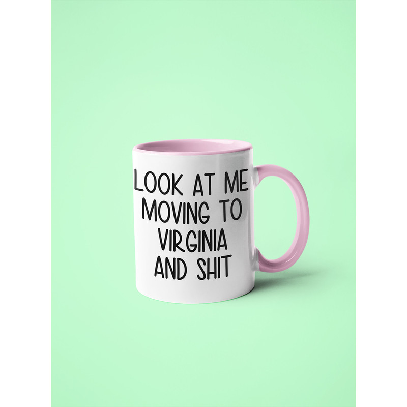 Moving To Virginia Mug, Funny Virginia Gift, Moving Away Gift, Long Distance Mug, Friend Moving Gift, Going Away Gift, Virginia Gift Idea.jpg