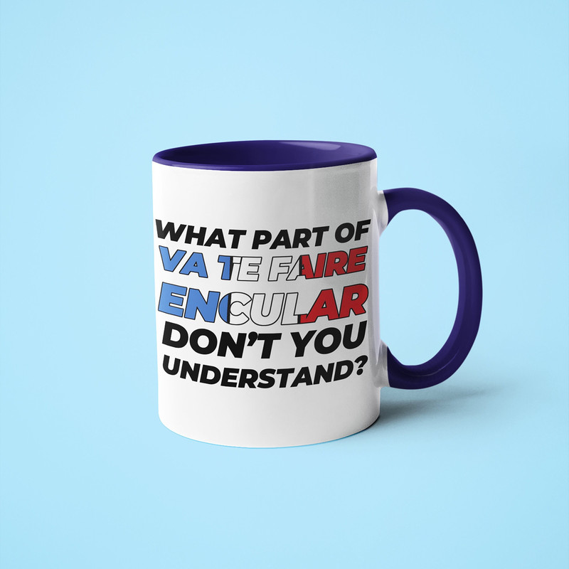 What Part Of Don't You Understand French Mug, Gift For French, French Gift, French Gift Ideas, French Swearing Mug.jpg