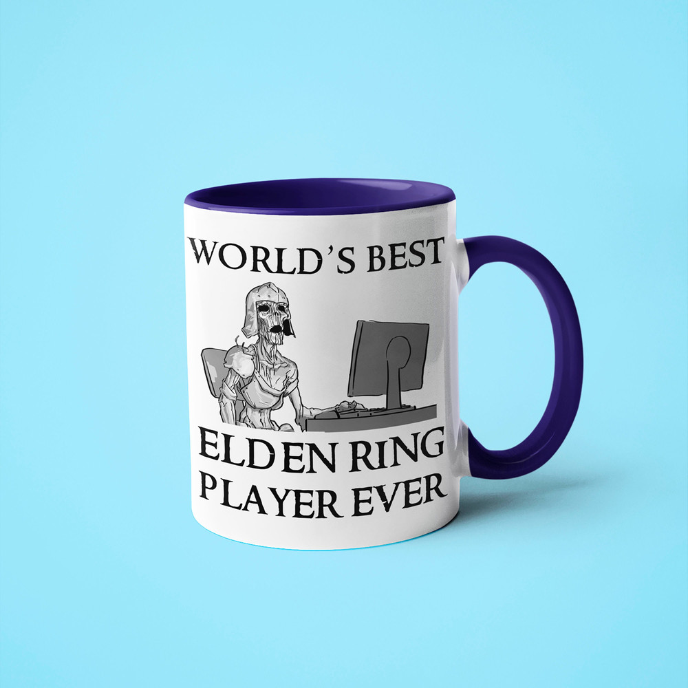 World's Best Elden Ring Player Saying Funny Elden Ring Mug, Gift For Elden Ring Fan, Funny RPG Gamer Gift Mug, Elden Ring Meme.jpg