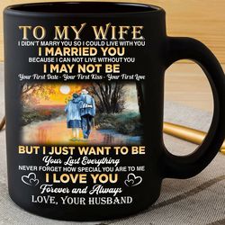 accent mug to my wife from husband mug for couple on anniversary valentine day gifts for her grumpy old couple i just wa