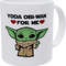 Baby Yoda Obi Wan For Me Heart, Valentines Day For Husband, Boyfriend, Wife, Girlfriend Funny 11 Ounces White Coffee Mug To My Valentine - Bluefink.jpg