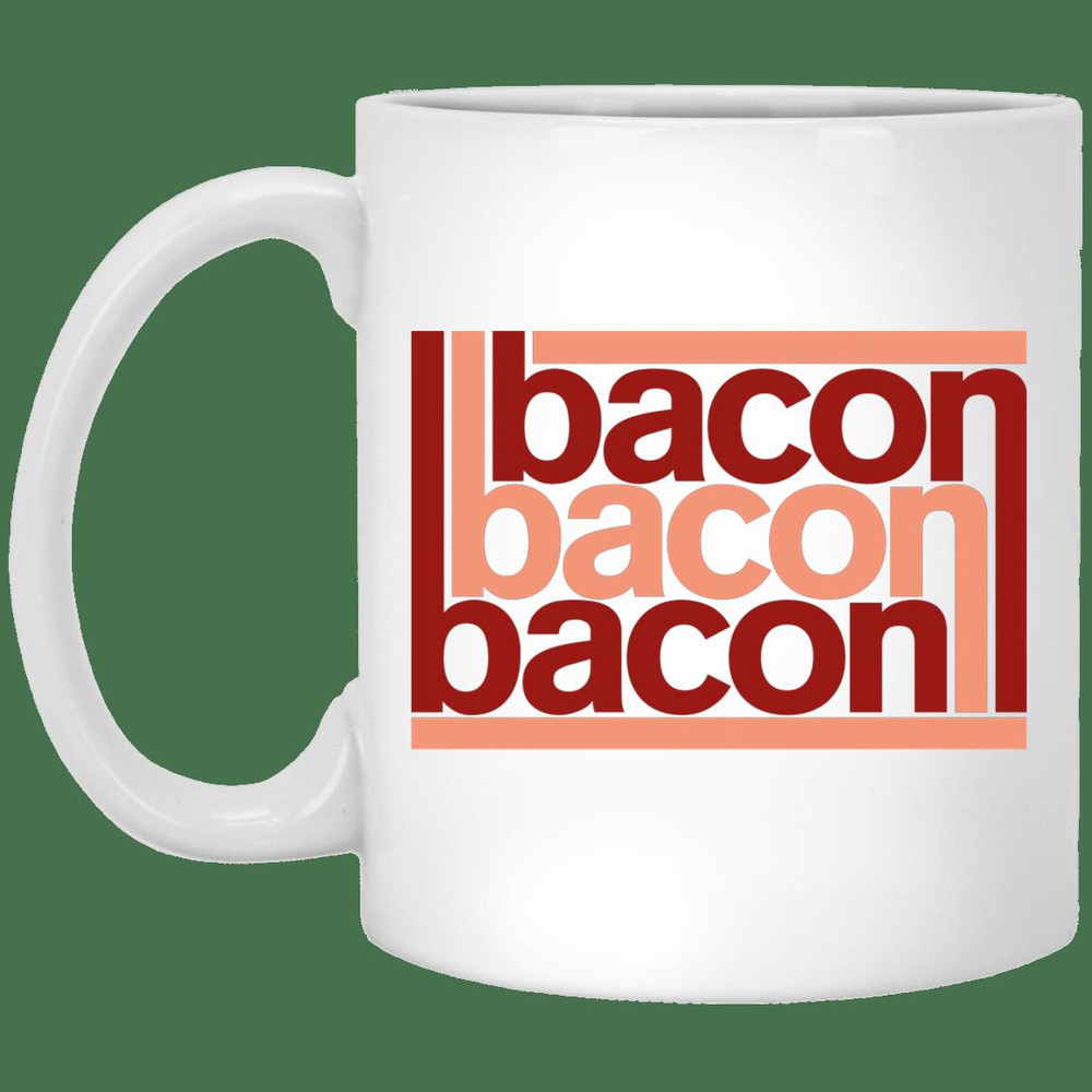 Bacon-Bacon-Bacon Mug Gifts for Friends, Gifts for Valentine Day, Coulpe Gifts - Bluefink.jpg