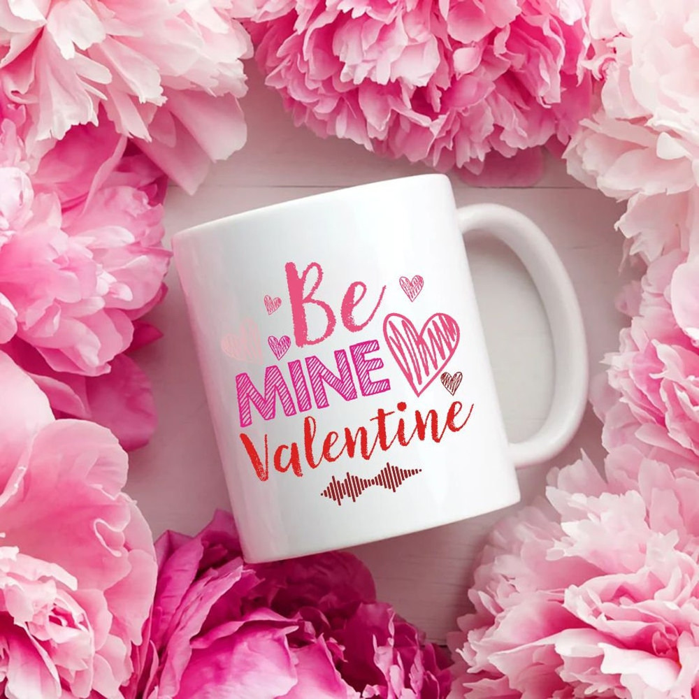 Be Mine Valentine Mug, Be Mine Gift, Valentines Day Mug, Valentines Day Gift, Love Cup, Matching Couple Gift For Valentine - Bluefink.jpg