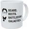 Bears Beets Battlestar Galactica Jim, Dwight Schrute The Office 11 Ounces Funny Coffee Mug - Bluefink.jpg