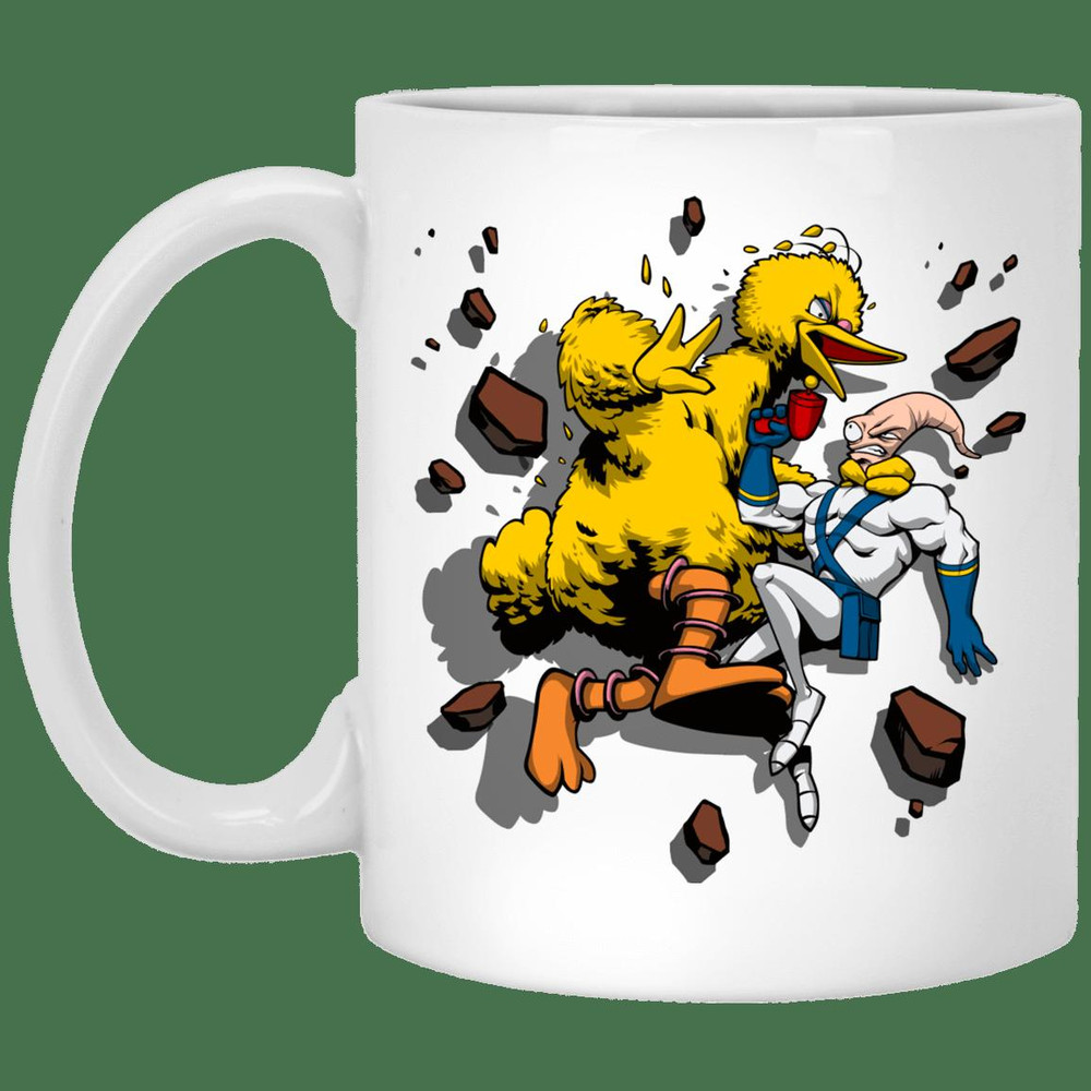 Big Bird and Worm Mug Gifts for Friends, Gifts for Valentine Day, Couple Gifts - Bluefink.jpg