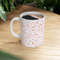 Ceramic Valentines Mug With Full Cover Hearts Design, Simple, Elegant Pink Design - Bluefink.jpg