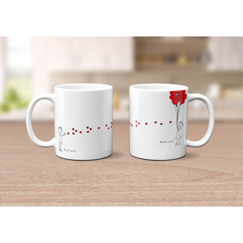 Couple Cup Coffee Cup Gift Valentine Day Wedding - Bluefink.jpg
