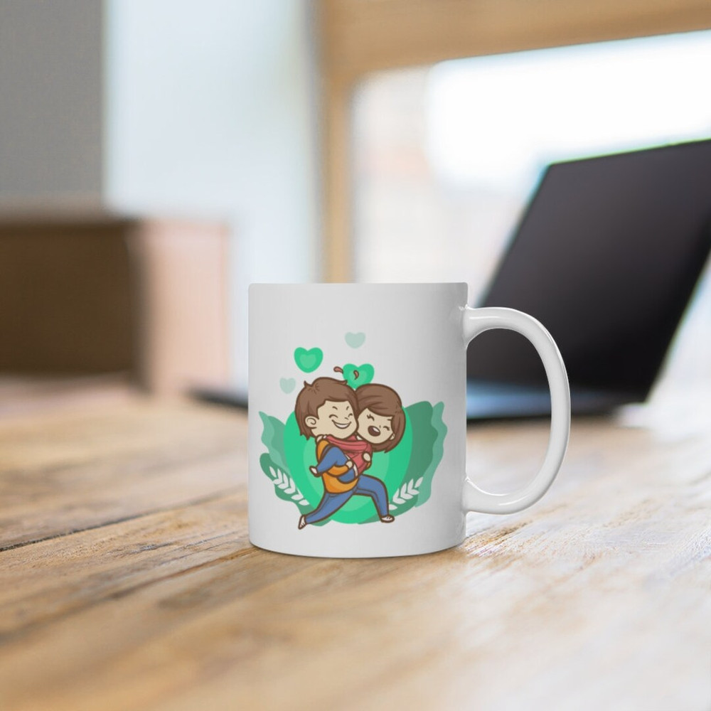 Couple Mug For Valentines, Cute Gift For Your Valentine, Boyfriend And Girlfriend Gift, Gift For Her And Gift For Him - Bluefink.jpg