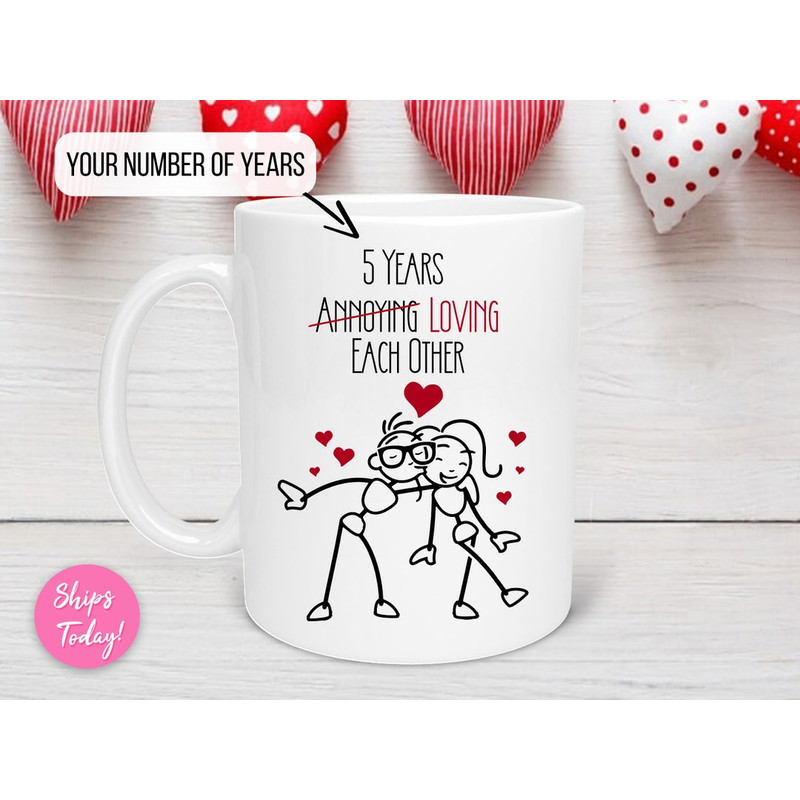 Custom Loving Each Other Valentine's Day Mug, Valentines Day Mug, Personalized Mug, Annoying Lover Mug, Valentines Day Gift - Bluefink.jpg