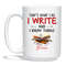 Customized Writer Coffee Mug, That's What I Do I Write And I Know Things Cool Writer Personalized Ceramic Mug Gifts For Writer, Novelist, Poet, Author - Bluefin