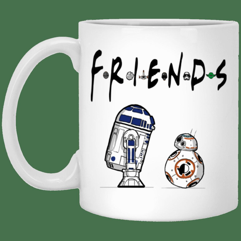 Droid Friends Mug Gifts for Friends, Gifts for Valentine Day, Gifts For Couple - Bluefink.jpg