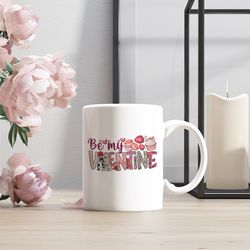 happy valentine mug, be mine valentine mug gift, valentines day mug, valentine gift, happy valentines day