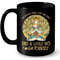 I Am Mostly Peace Love And Light And A Little Go Fuck Yourself Sunflower Hippie Yoga Girl Mug - Bluefink.jpg