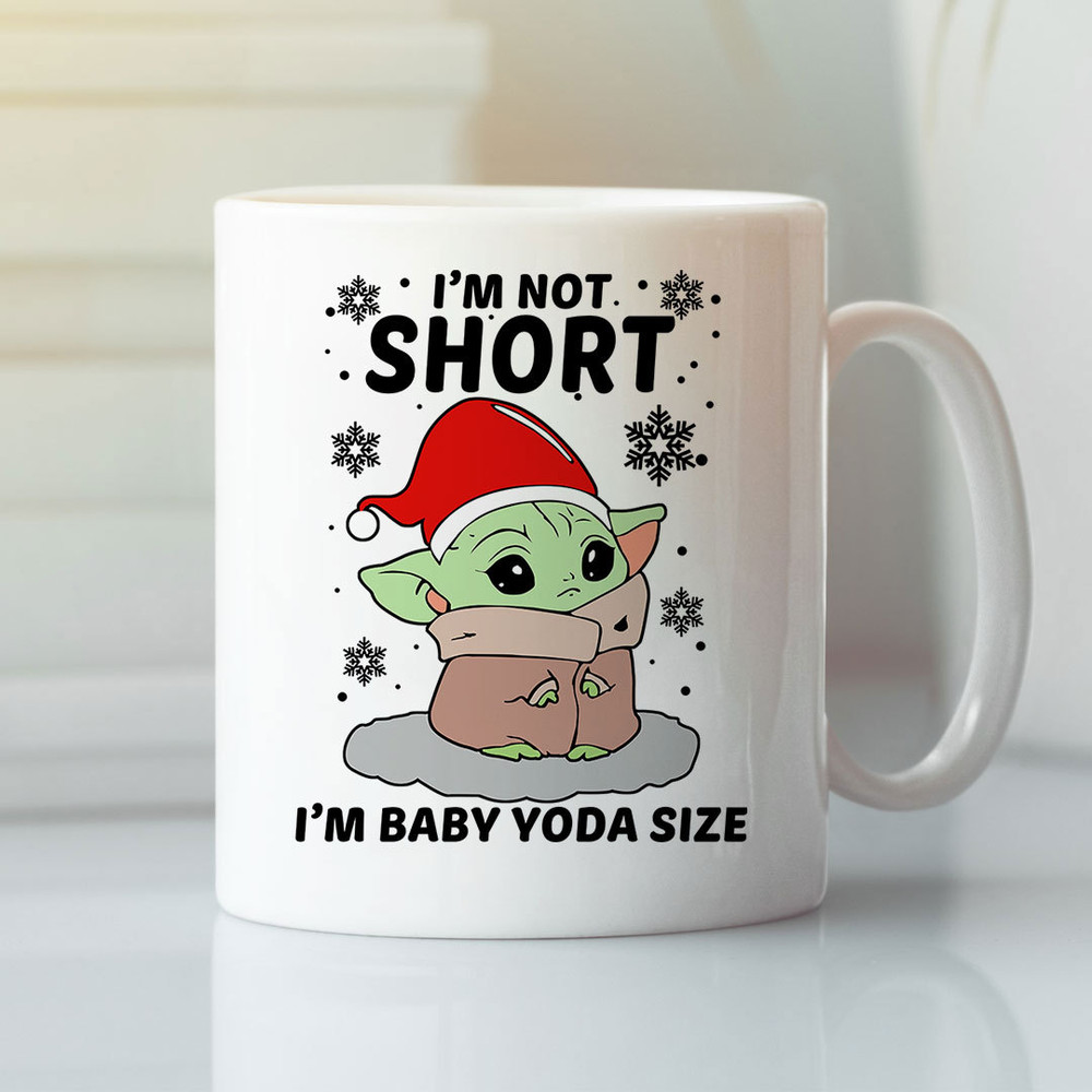 I’m Not Short I’m Baby Yoda Size Mug - Bluefink.jpg
