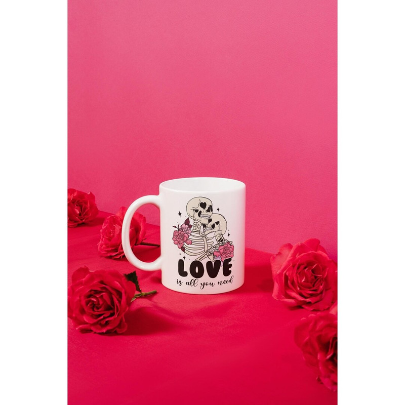 Love Is All You Need Valentine's Day Mug, Valentine's Day Gift, St, Valentine's Day - Bluefink.jpg
