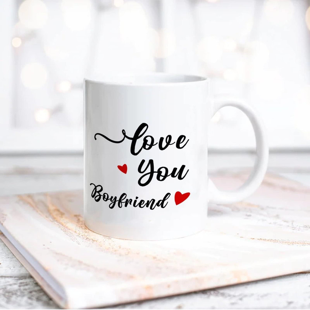 Love You Boyfriend Coffee Mug, Gifts Ideas For Boyfriend Gifts From Girlfriend On Birthday Valentines Day Anniversary Christmas White Ceramic - Bluefink.jpg