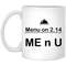 Menu For 2-14 Menu Valentine's Mug, Naughty Valentine Mug, Funny Valentine Mug, Valentine For Her - Bluefink.jpg