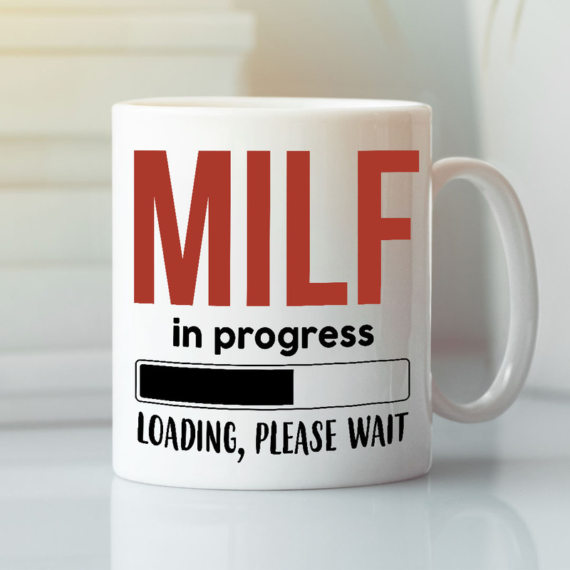 MILF In Progress New Mom Mug - Bluefink.jpg