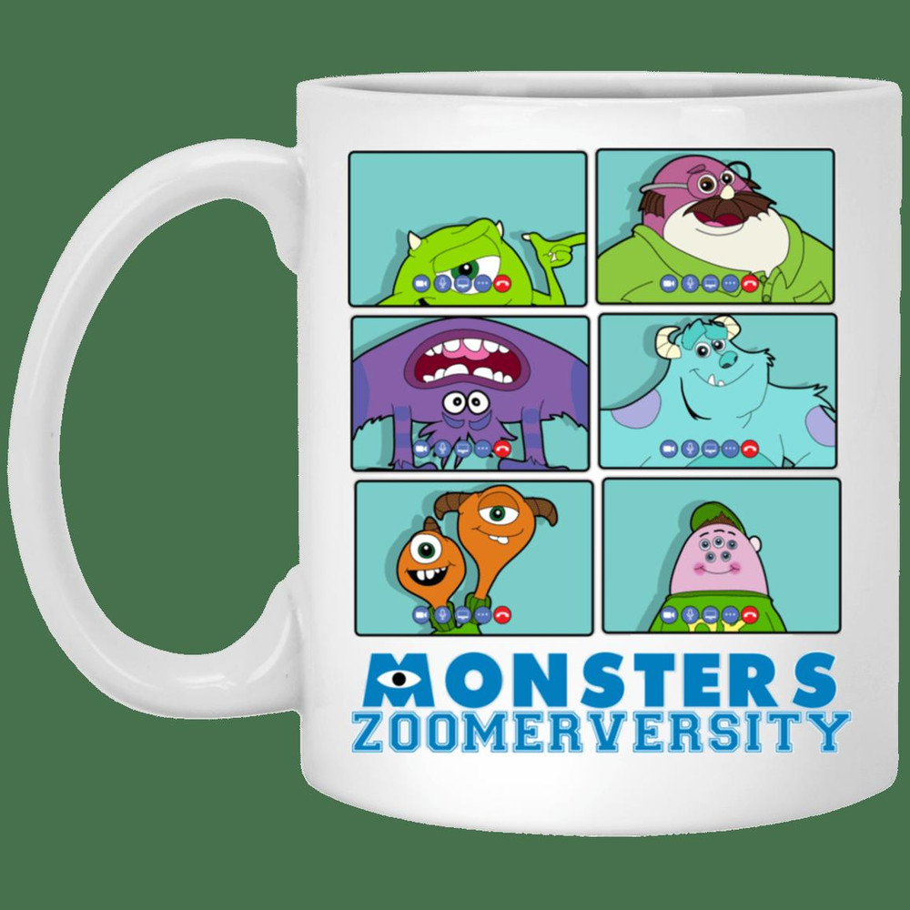 Monsters Zoomerversity Mug Gifts for Friends, Gifts for Valentine Day, Couple Gifts - Bluefink.jpg