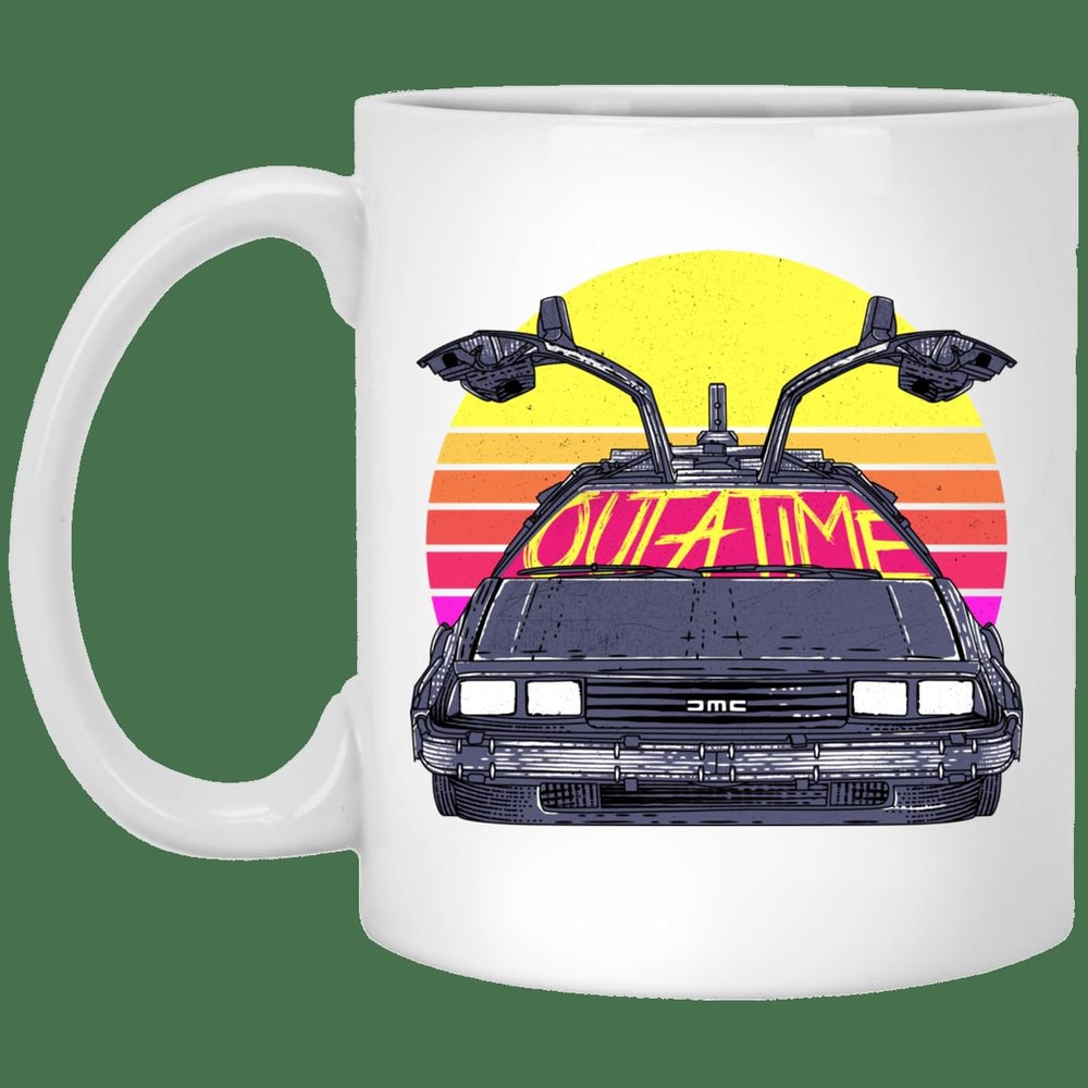 Outatime In The 80s Mug Gifts for Friends, Gifts for Valentine Day, Couple Gifts - Bluefink.jpg