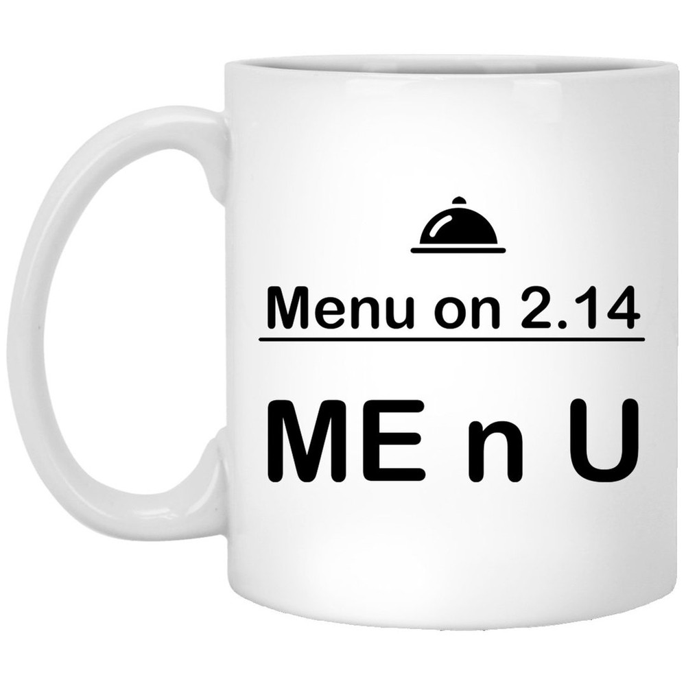 Menu For 2-14 Menu Valentine's Mug, Naughty Valentine Mug, Funny Valentine Mug, Valentine For Her - Bluefink.jpg