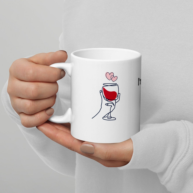 Mug With Saying For Yourself Or A Friend On Valentine's Day - Bluefink.jpg